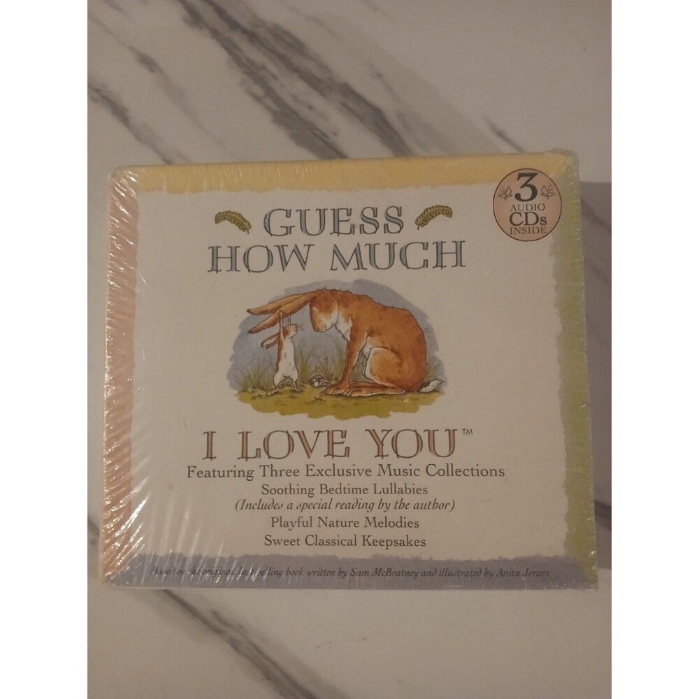 Guess How Much I Love You Music CD 3 Set Lullabies 2003 Classical Traditional